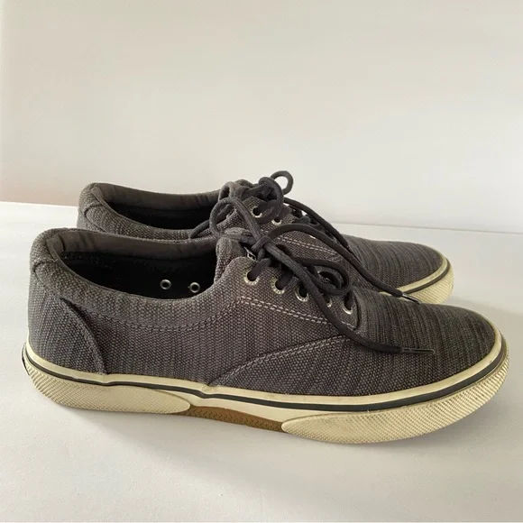 Sperry Men's Top Sider Halyard CVO Baja Grey Casual Sneakers - Picture 1 of 7